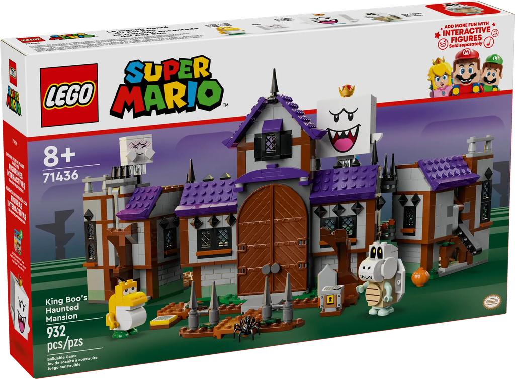 K LEGO 71436 Super Mario King Boo's Haunted Mansion | My Toy Shop